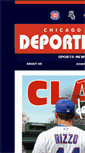 Mobile Screenshot of chicagodeportivo.net